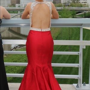 RED PROM DRESS